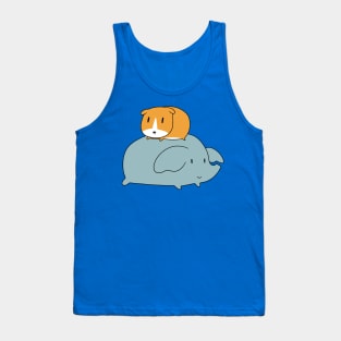 Guinea Pig and Elephant Tank Top